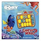 Es el clásico Guess Who? Juego con un giro de Buscando a Dory