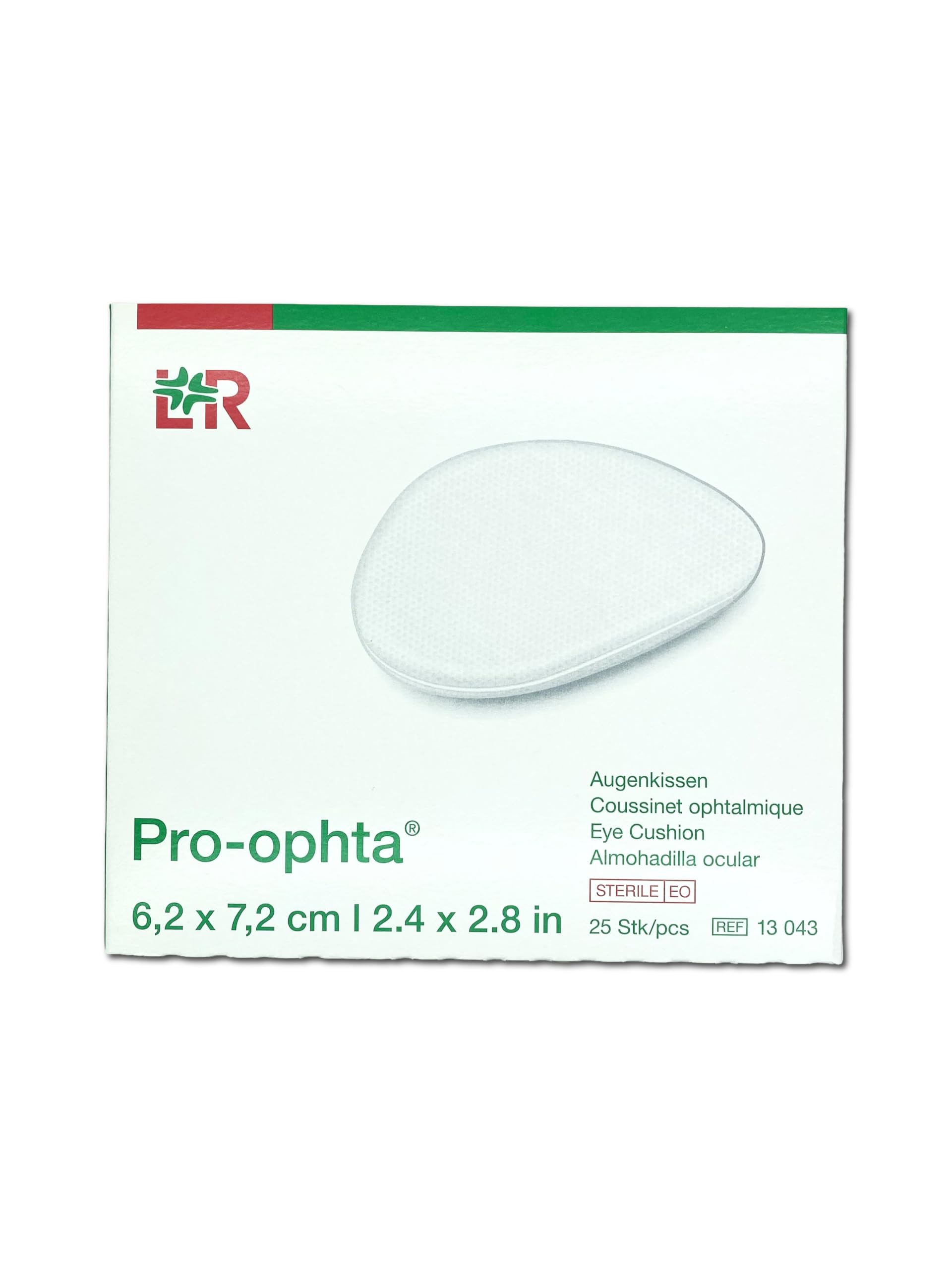 Lohmann & Rauscher, Pro-ophta Augenkissen 6,2x7,2cm (25-er pack)