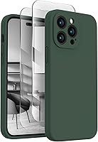 Vista 829 de FireNova Designed for iPhone 13 Pro Max Case, Silicone [Camera Protection] Phone Case with [2 Screen Protectors], Soft Anti-Scratch Microfiber Deep