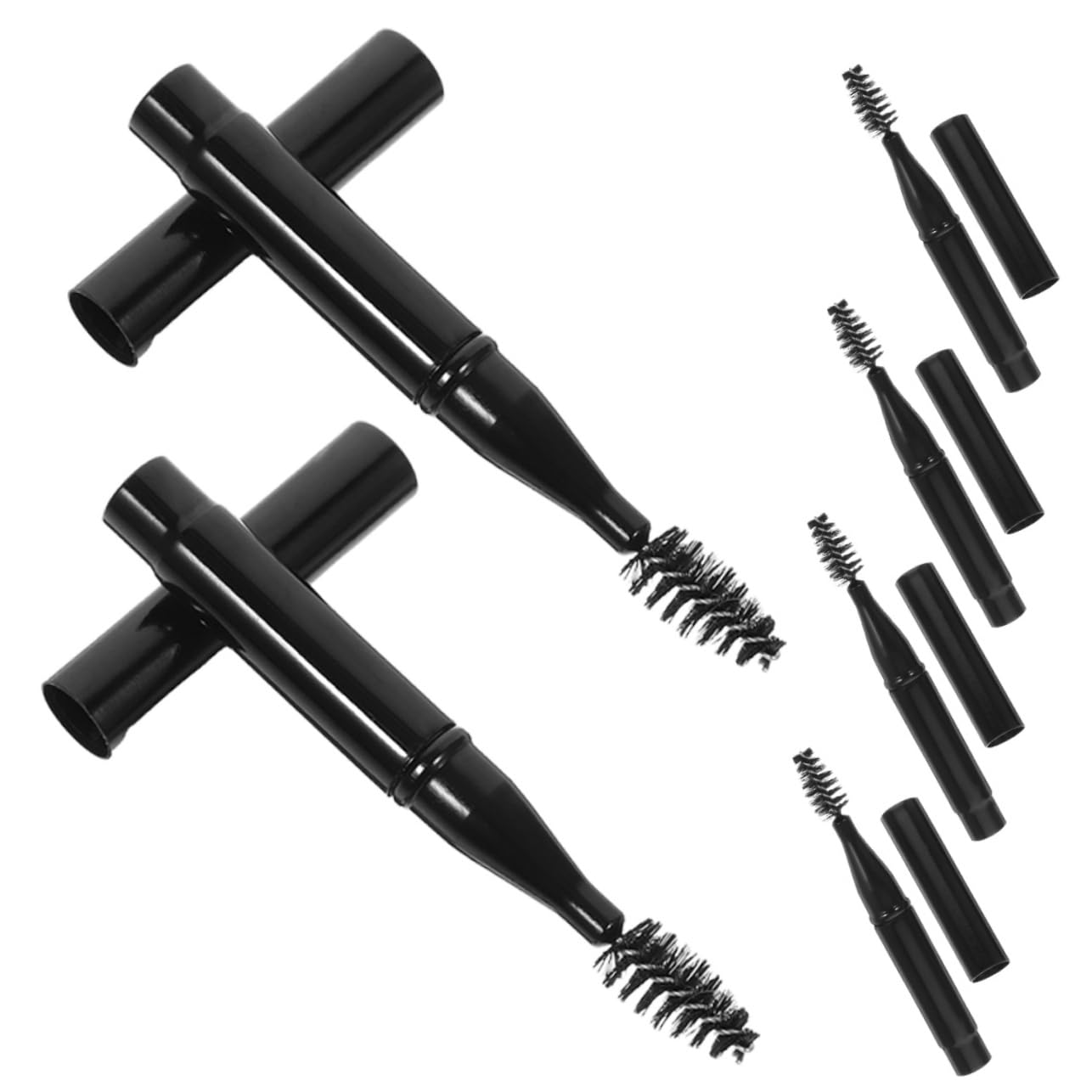 Ipetboom 18pcs Eyebrow Brush for Lamination Eyebrow Brush Eyelash Wand Makeup Tools Mascara Wand Eyelash Applicator for Travel Soft Bristles Natural Shaping