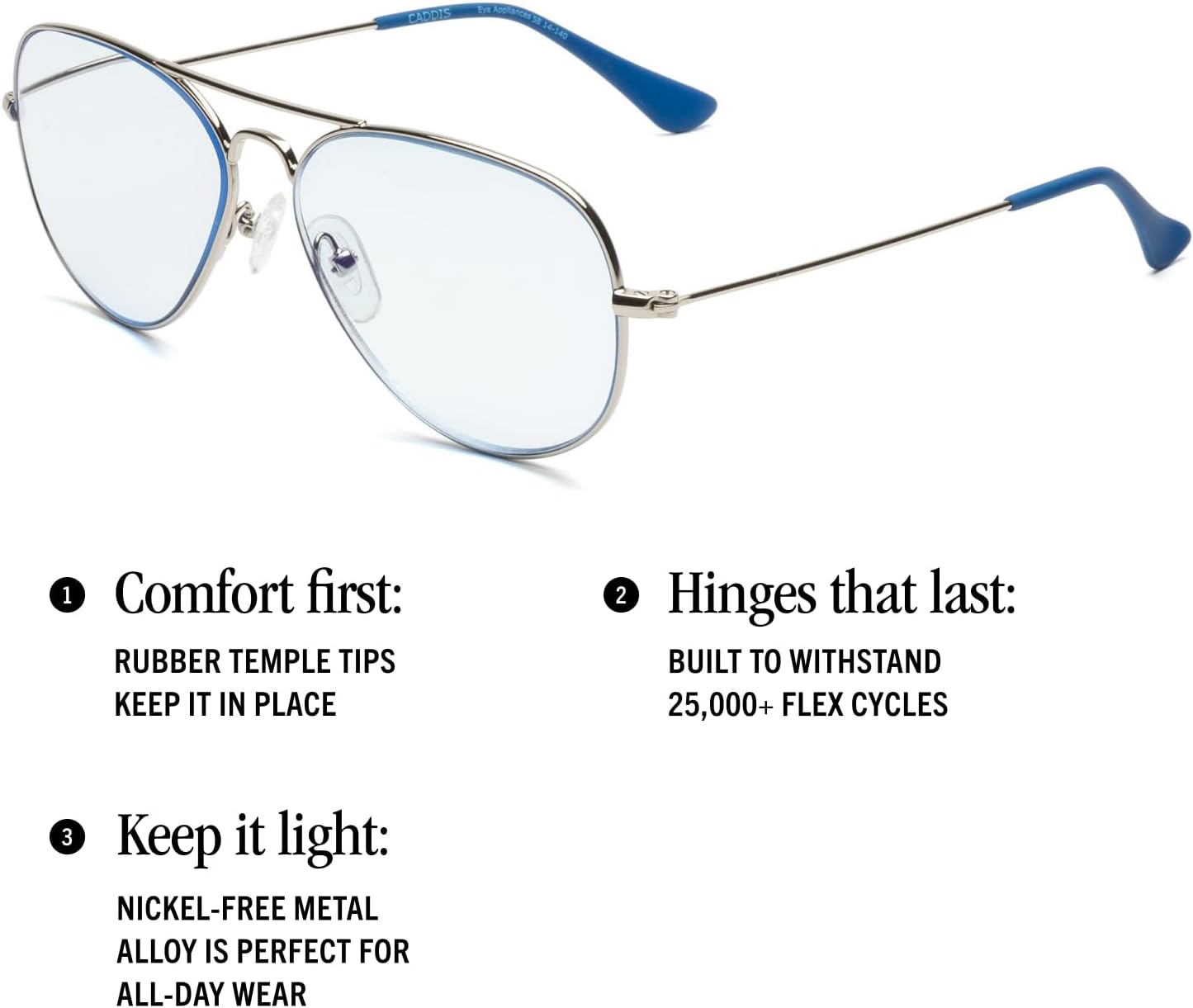 CADDIS Mabuhay Unisex Reading Glasses with Magnification - Image 2