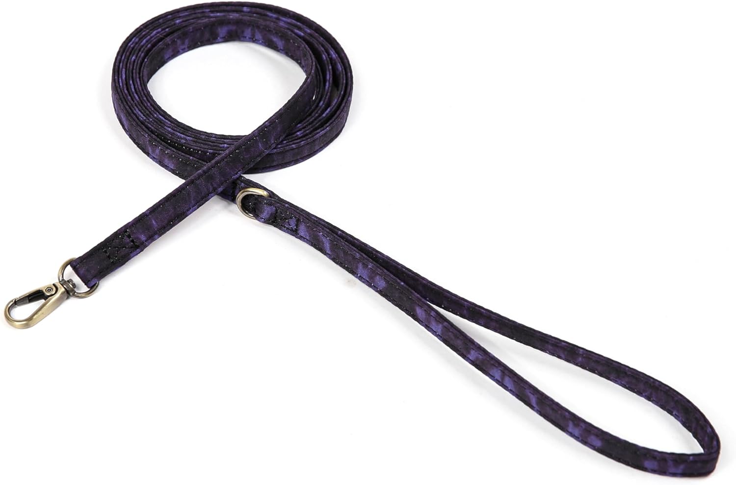 Organic Cotton Dog Leash for Small,Medium and Large Breed,Brass Hardware Pet Leash for Walking,Running and Training 6FT