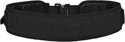Miniatura 2 de TWINFALCONS Cinturón de batalla táctico Cinturón de aparejador de liberación rápida Hebilla Molle Cinturón de patrulla Cinturón de trabajo Cinturón