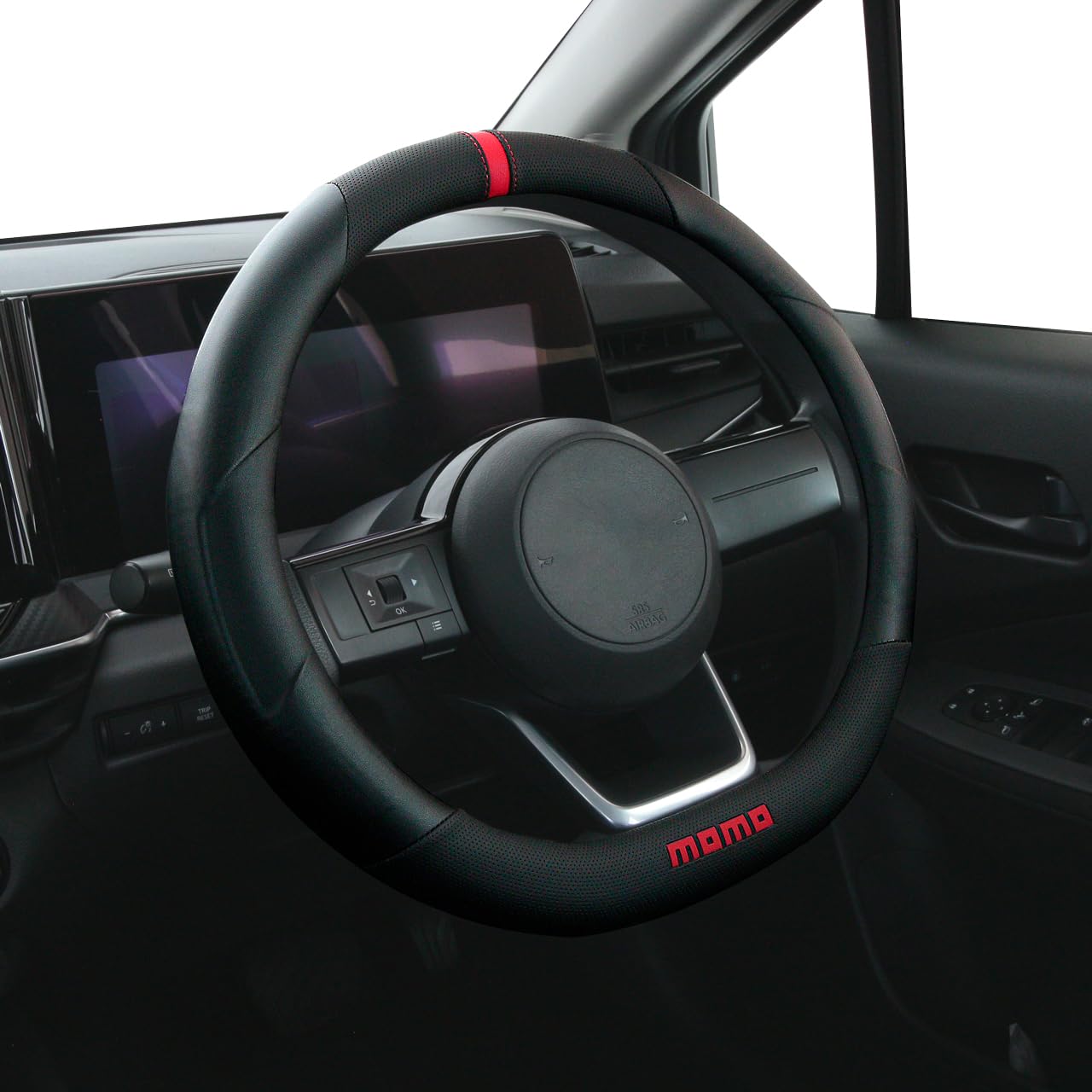 Amazon | MOMO モモ TRACK トラック ハンドルカバー ステアリング