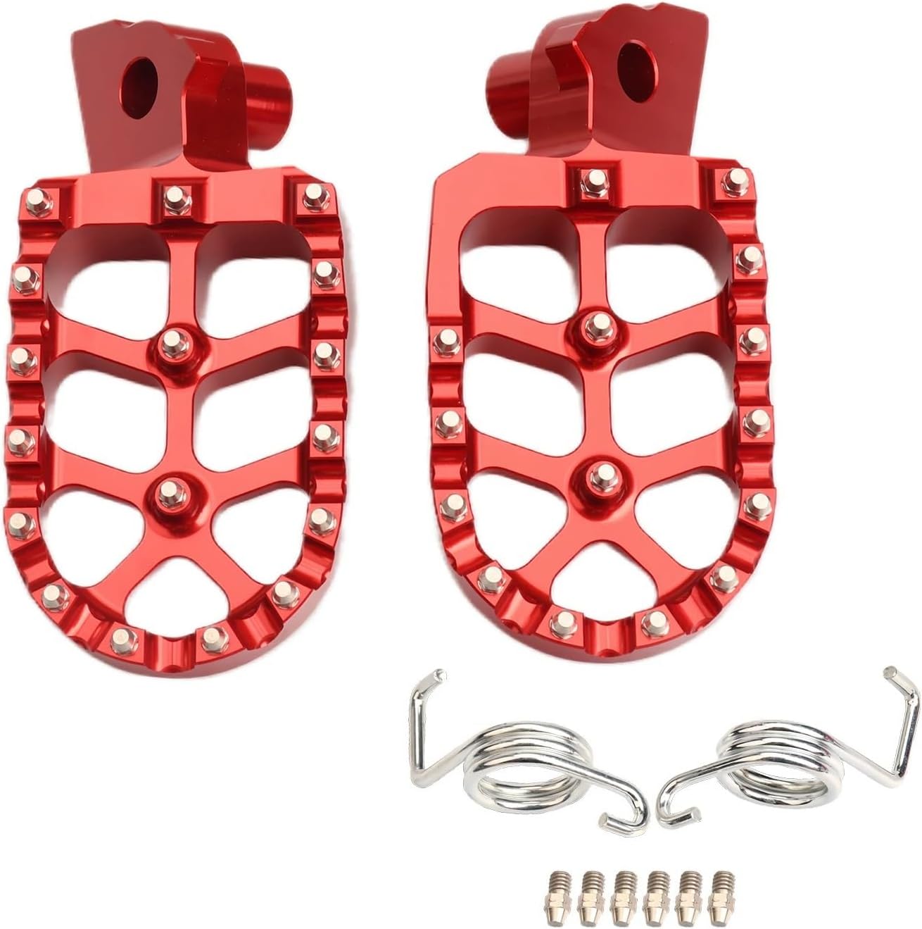Motorcycle pedal TENERE 700 T7 T 7 XTZ 700 2023 2021 2022 2024 Edition Wide Footpegs Footrests Pedals Motorcycle Parts(Red B)