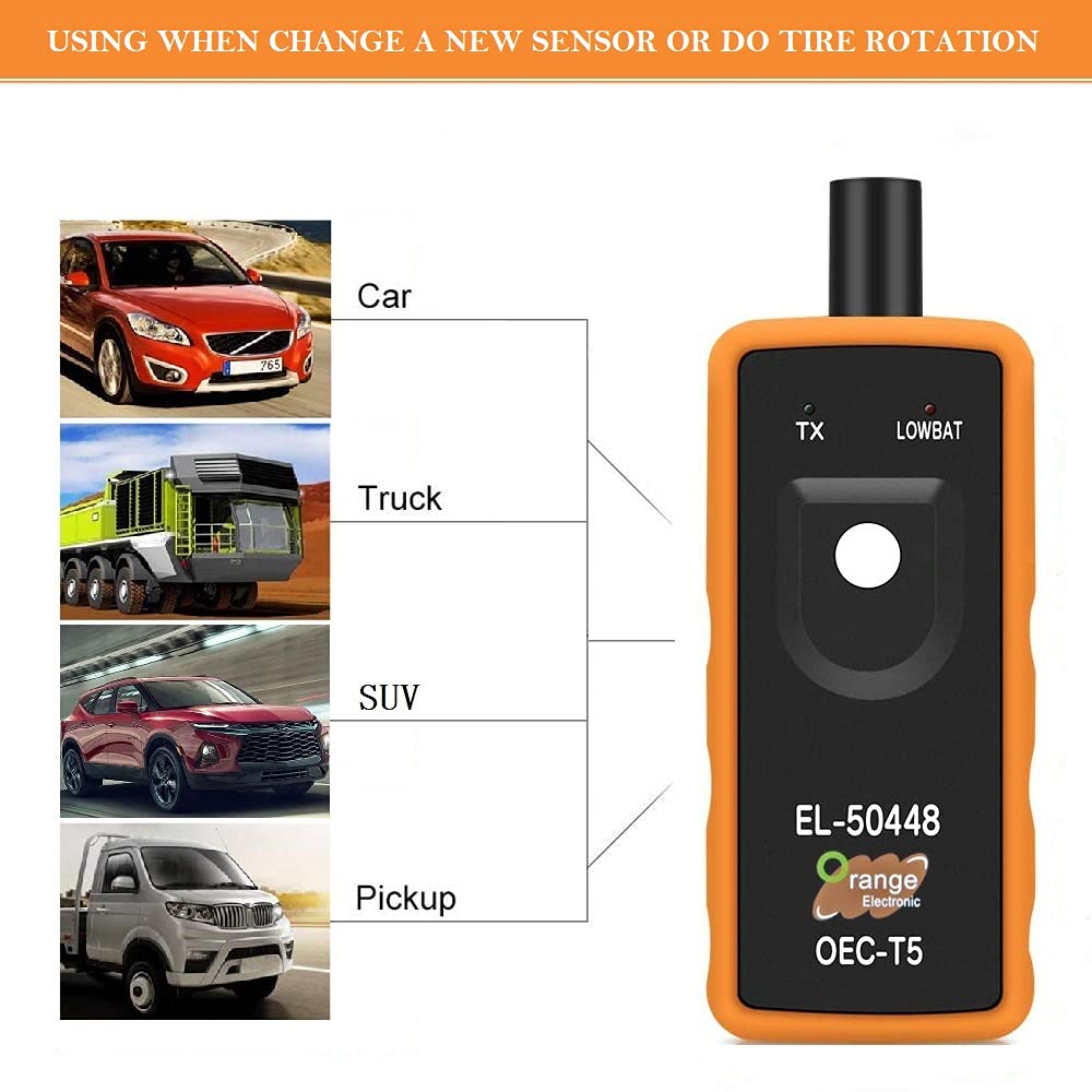 Outil D'activation TPMS OEC-T5 Pour GM / Opel - Réinitialisation Des Capteurs De Pression Des Pneus - Facile Et Rapide à Utiliser