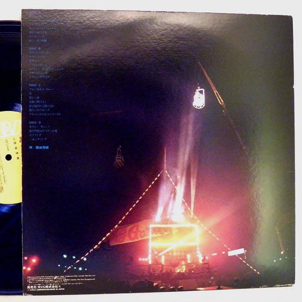 西城秀樹　ビッグ・ゲーム　79ヒデキ　LPレコード BIG GAME '79 HIDEKI / ビックゲーム '79ヒデキ [LP] - 西城秀樹
