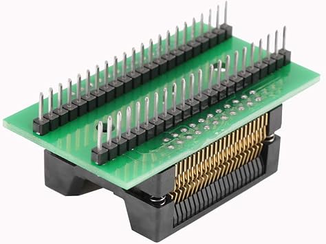 IC Chip Adapter Socket, Durable IC Chip Socket, Convenient to Use, Lightweight Small Practical Data Converting for IC Testing