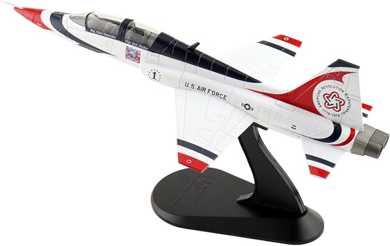 Hobby Master | 172 Scale Diecast Military Aircraft Replica | T-38 Thunderbirds Bicentennial Scheme No.1 Plane, USAF, 1976 | Model HA5416
