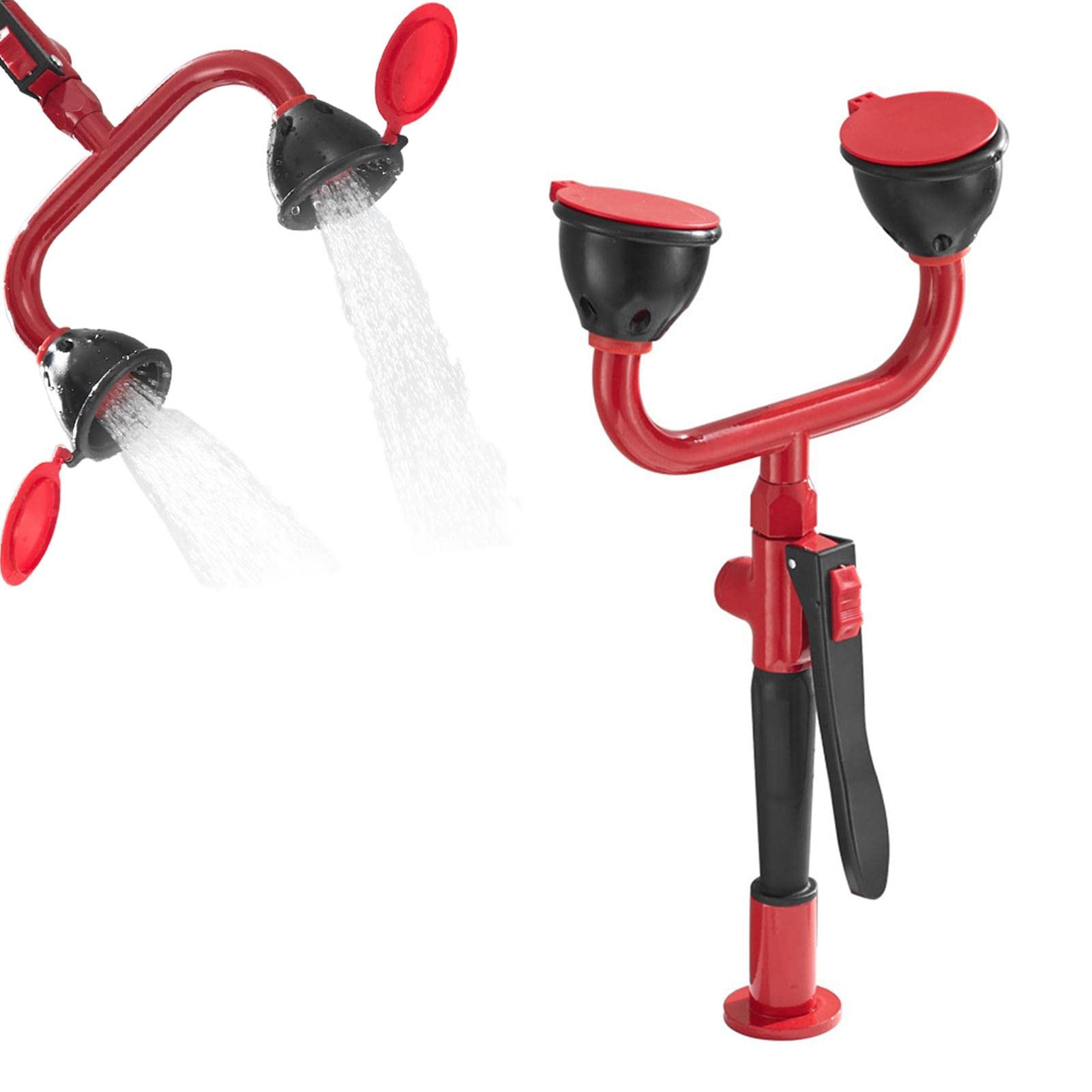Keptfeet Lavaojos con rociador - Accesorio para Unidad Lavado Ojos | Primeros Auxilios Duradero y,Unidad confiable Lavado Ojos Primeros Auxilios para Accesorio