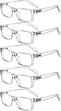 Eyekepper 5 stueck Klassische Federn-Scharnier Lesebrille Sonne Lesebrille