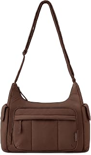 bagsmart Camera Bag DSLR SLR System Camera Lens Accessories, Coffee brown, Camera case