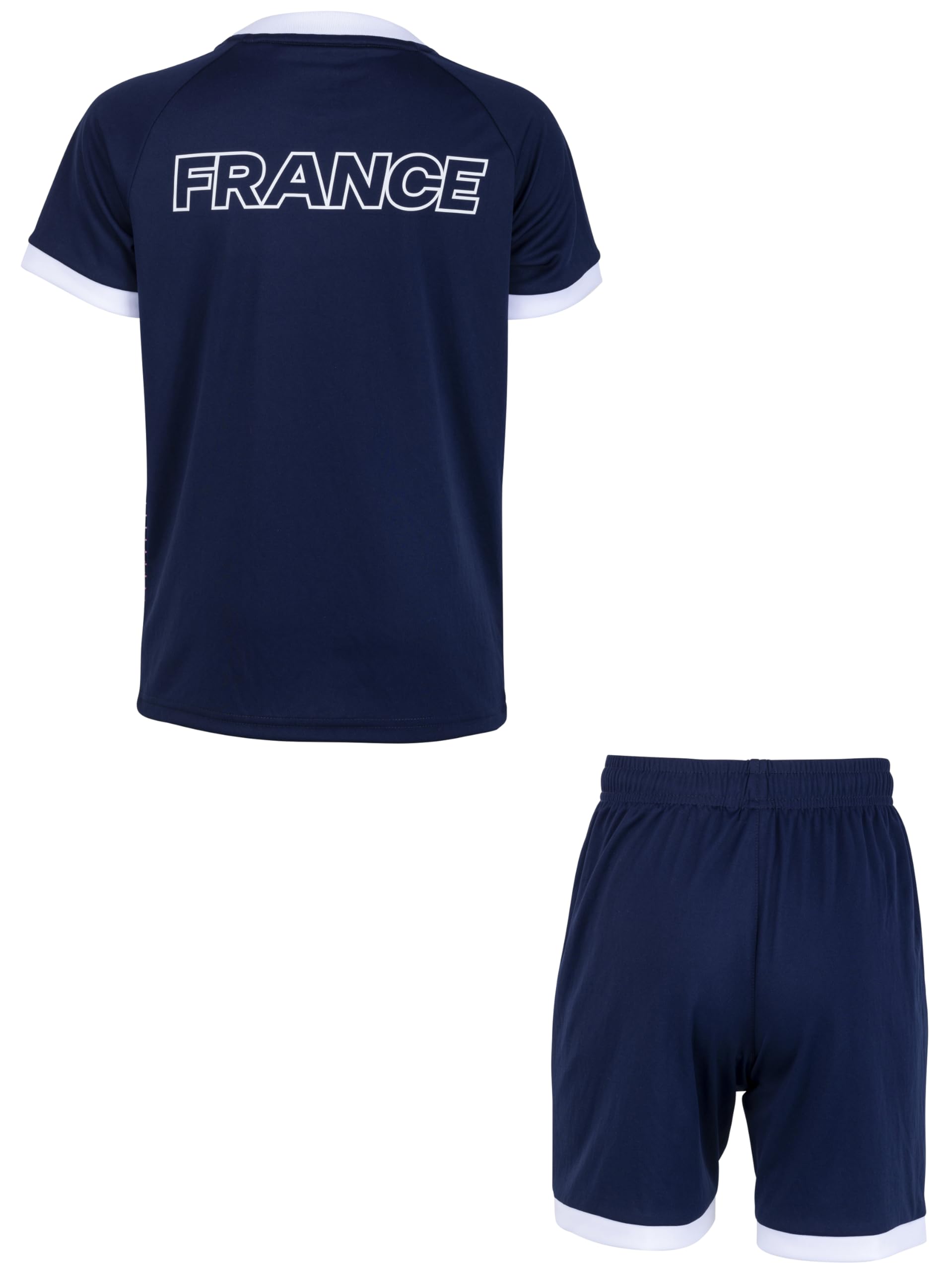 FFF Ensemble Maillot Short Collection Officielle Equipe de France de Football