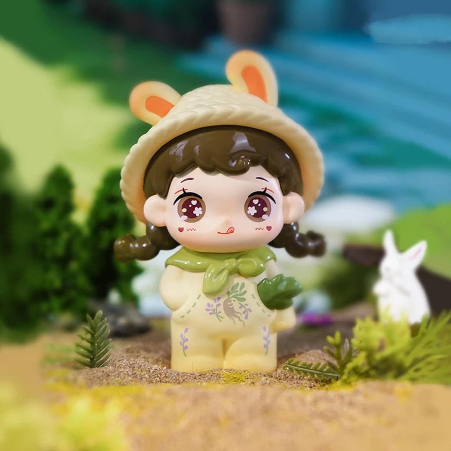 YAMSLAM Cute Magic Academy Series Box Figures Collectible Mystery Box for Desk Decor DIY Birthday Gifts, Random 1pc of 11 Styles