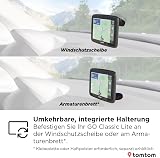 TomTom GPS Voiture GO Classic Lite (6 Pouces, Info Trafic, Essai des Alertes de Zones de Danger, Cartes EU, Mise à Jour Inclus Via WiFi, Fixation Reversible Intégrée) - 6