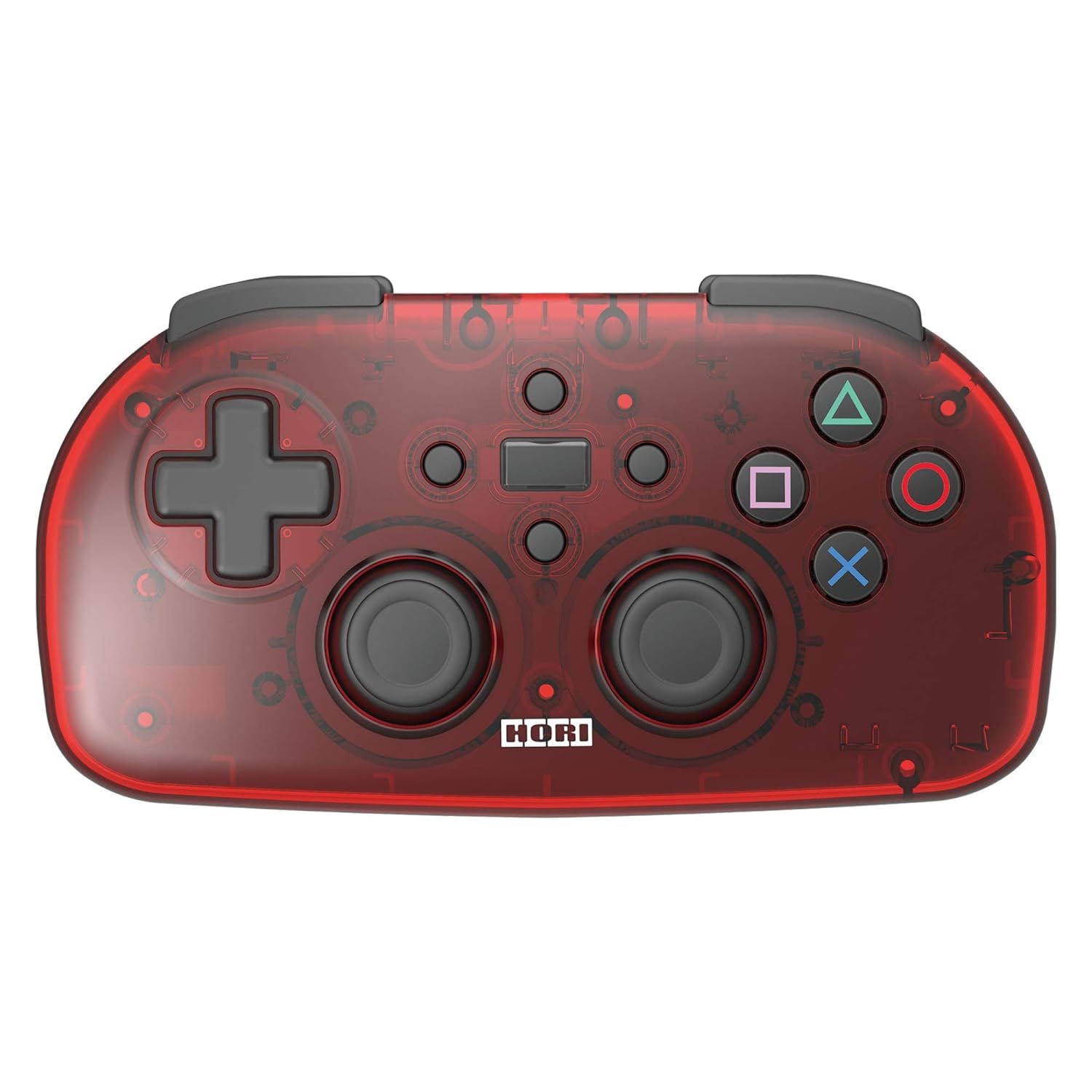 Hori Wireless Controller Light For PlayStation Clear Red
