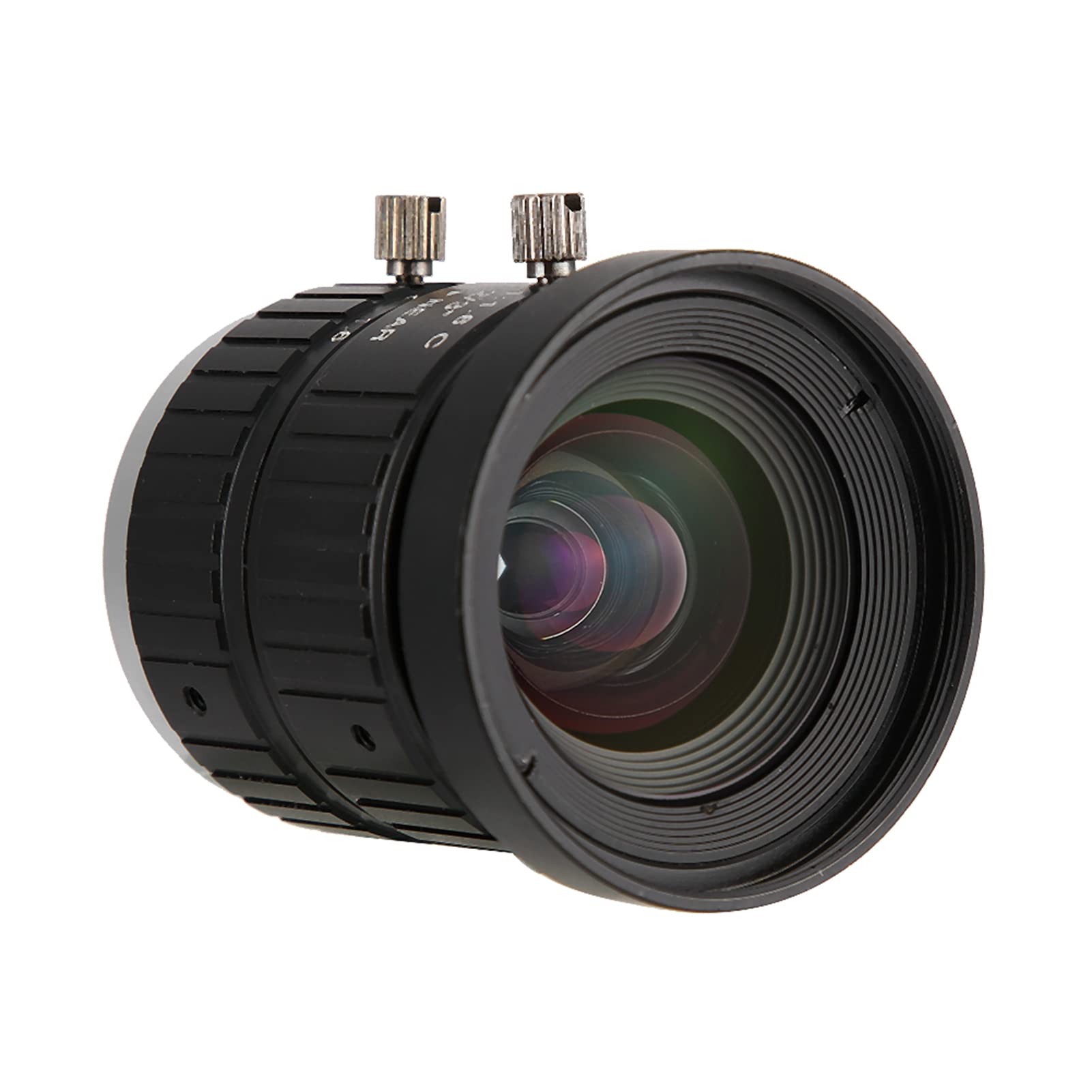 Obiettivo con Attacco C 8 Mm, Apertura Fissa con Diaframma Manuale HD 5 MP per Telecamera di Sicurezza
