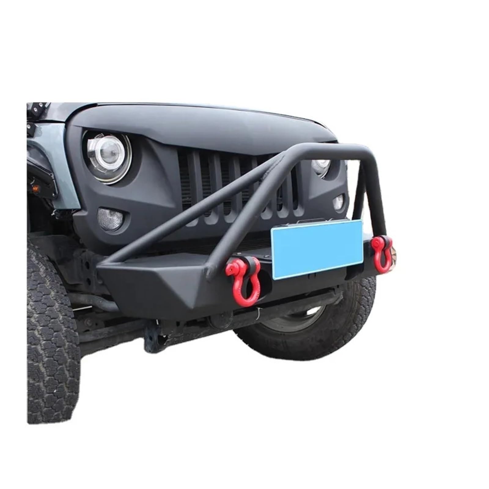 Osłona przedniego zderzaka kompatybilna z Jeep-Wrangler JK samochód rock crawler zderzak akcesoria samochodowe części kompatybilne z tj yj