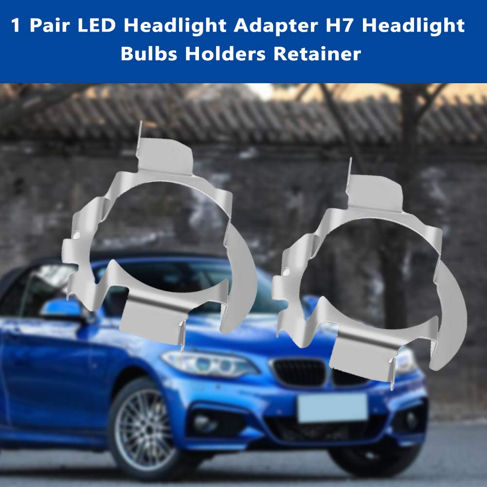 Adaptateurs LED H7 Pour Phares – En Fer, Compatible Qashqai, Regal, Lacrosse, A4, 5 Series… (lot De 2) - 8
