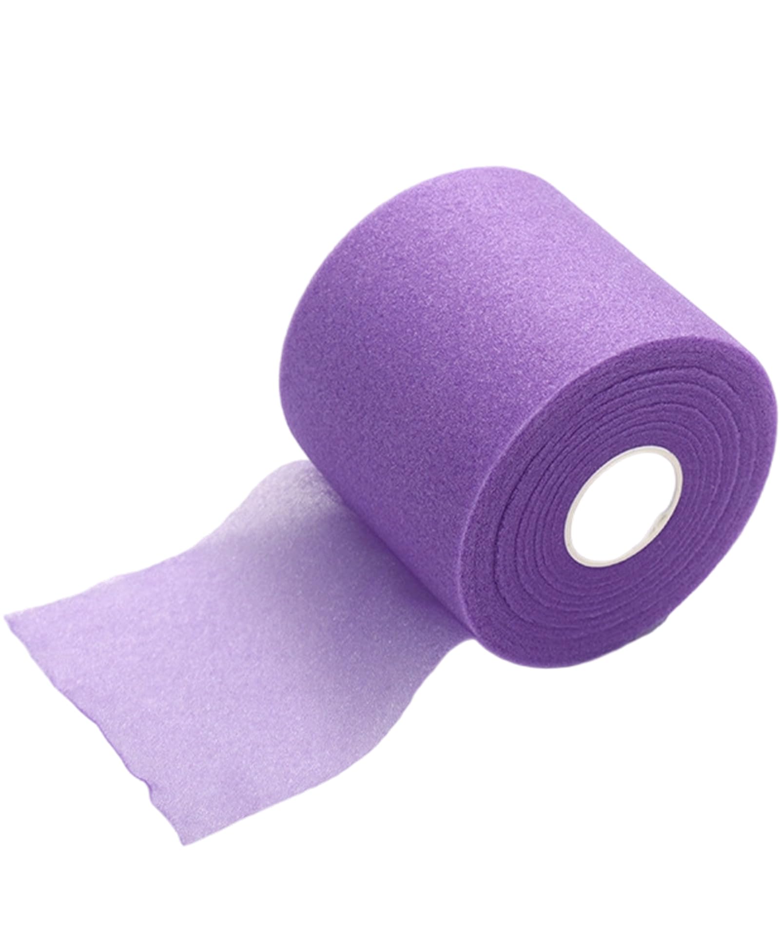 GODSDWARES Badminton Grip Tape, Cushion Wrap For Badminton Grip, Badminton Grip Roll Pre-Wrap Sports Tape 10 m × 70 mm Purple