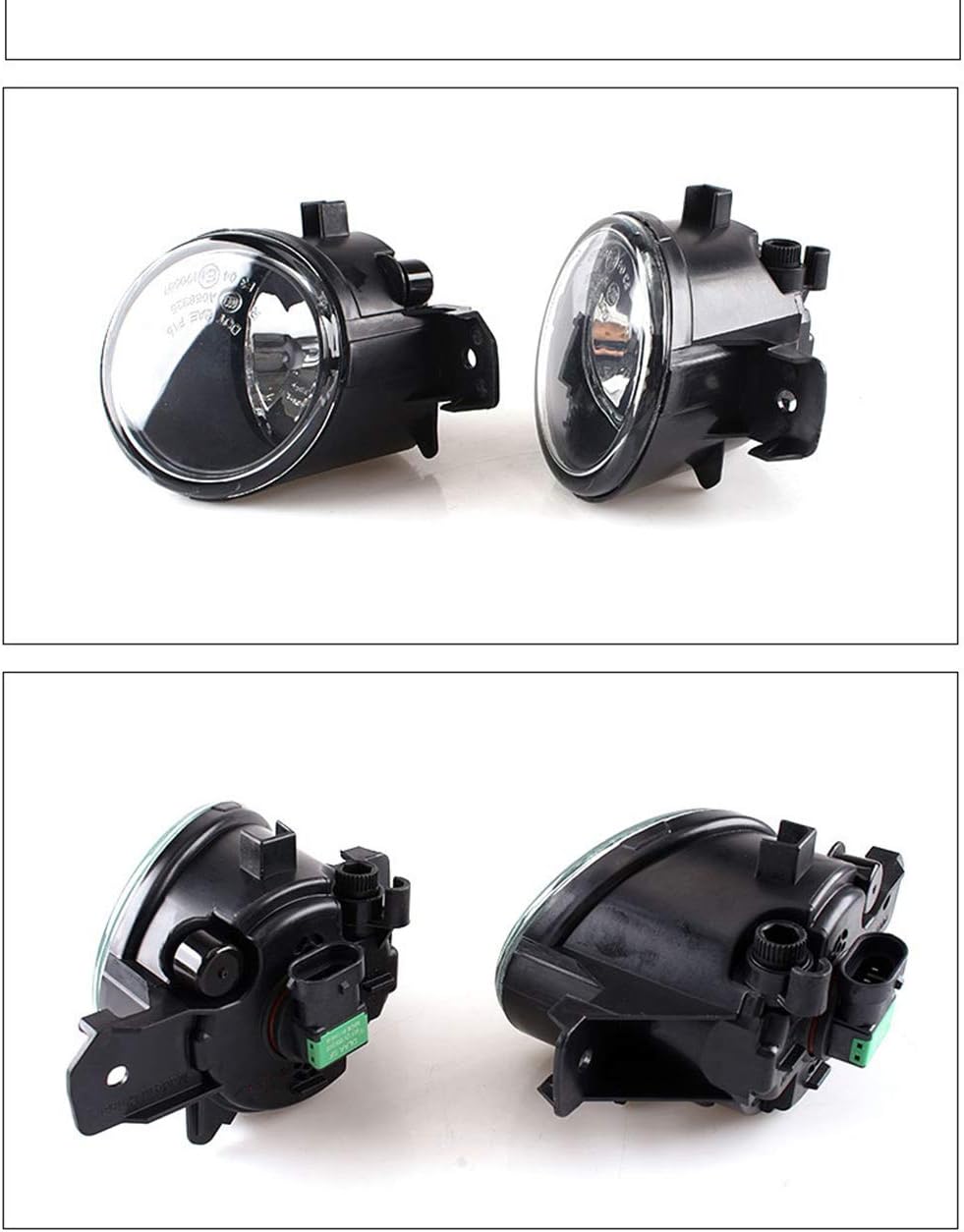 Clear Fog Lights Lamps Kit Switch+Harness assembly kit Replacement For Nissan Altima 2016-2018 (one Pair)