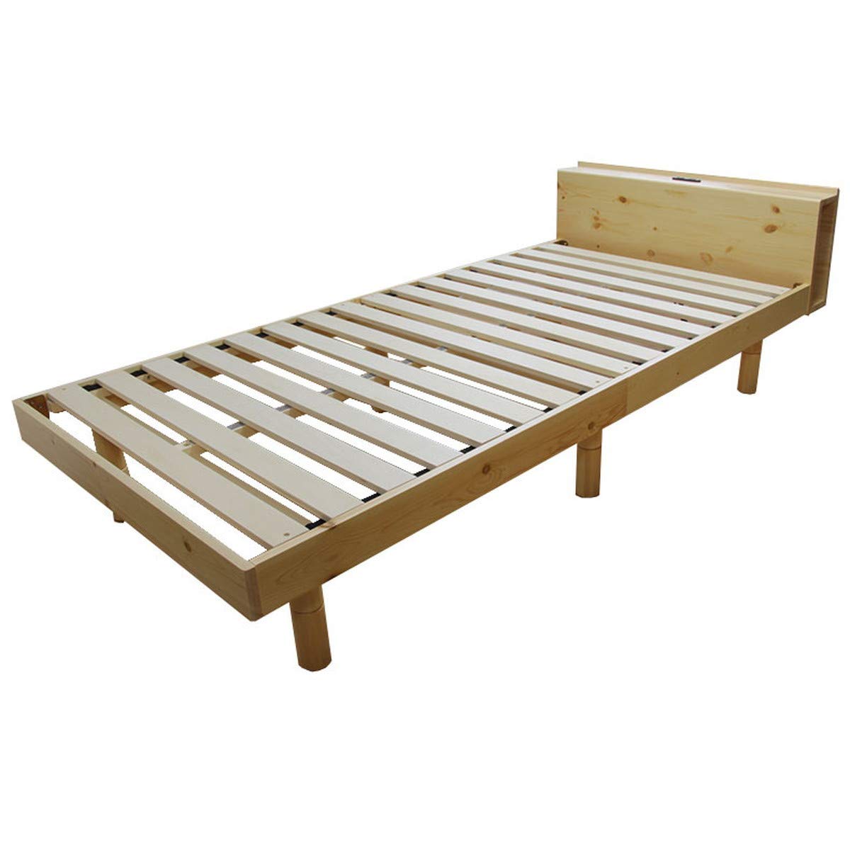 Amazon｜マナベインテリアハーツ 一人暮らし すのこベッド S シングル