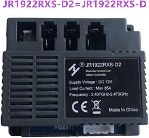 Miniatura 3 de JR1922RXS-D2 12V Niños Powered Ride on Car 2.4G Bluetooth Control remoto y receptor Kit Controlador Caja de Control Accesorios para Niños Eléctrico