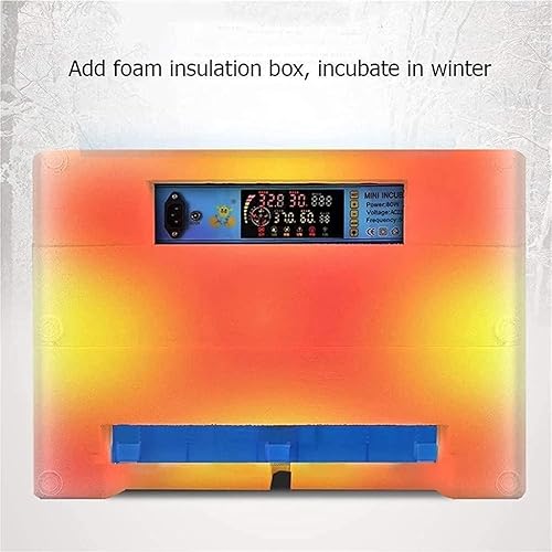 Miniatura 7 de Incubadora de huevos con torneado automático de huevos 320 grandes para incubar pollo, pato, paloma, codorniz, palomas, cría de granja