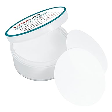 Nylon Membrane Filters, LVDALAB Hydrophilic Membrane Disc Filter Lab Filter Paper with 0.22µm Pore Size and 50mm Diameter Pack of 100, Non Sterile