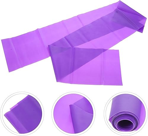 Miniatura 5 de Kisangel 3pcs Resistance Bands Set for Working Sturdy Elasticity Long Exercise Bands for Stretching Pilates Yoga Physical Therapy and Home Fitness