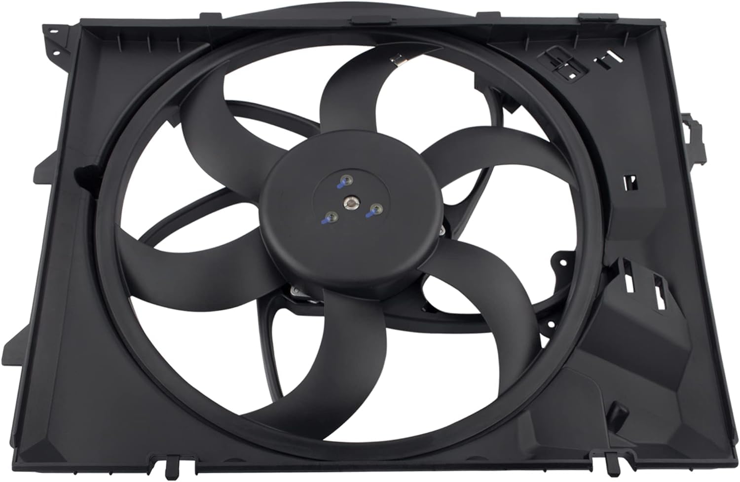 YMAUGP 621-196 Engine Radiator Cooling Fan Assembly for BMW 325i 2006, 325xi 2006 328i 2007-2013 328i xDrive 2009-2013 328xi 2007-2008 330i 2006,