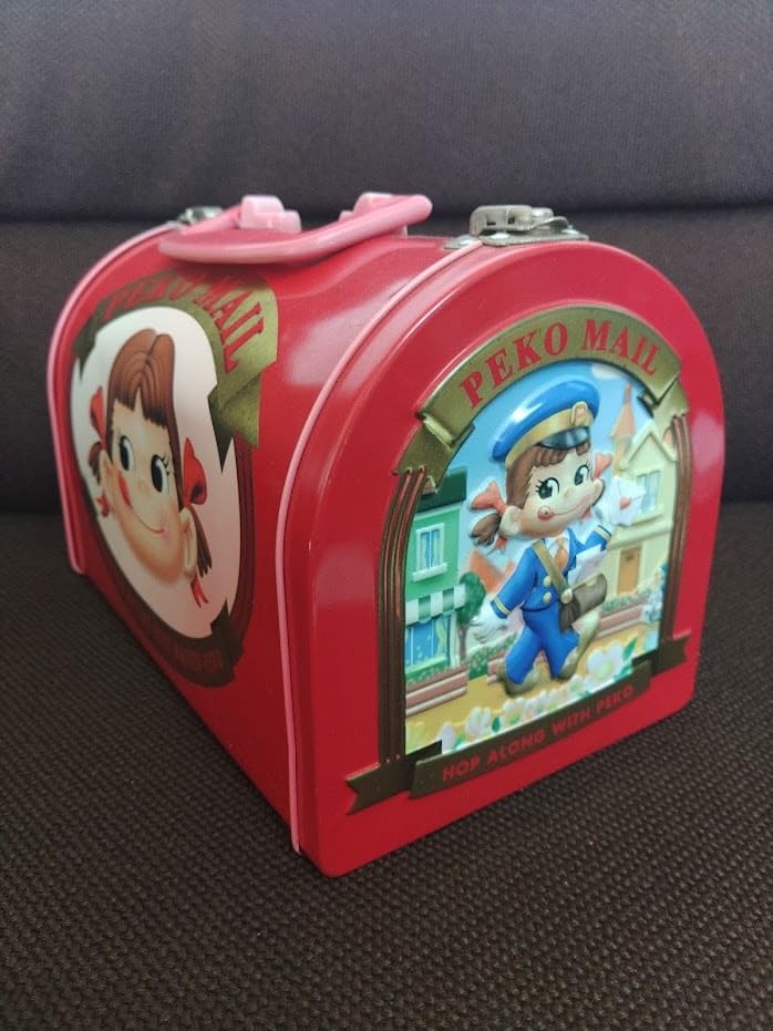 ✨超レア✨不二家FUJIYA ペコちゃん当時物ブリキ缶BOX