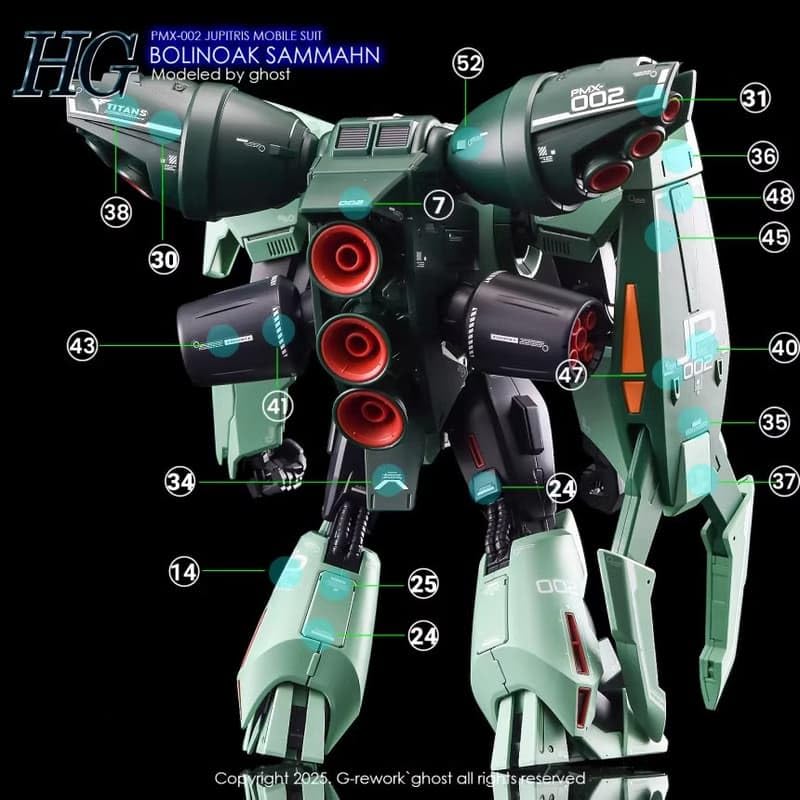 HG PMX-000 メッサーラ & PMX-002 ボリノーク・サマーン Amazon | 〔1/144スケール HGUC〕PMX-002 ボリノーク・サマーン 用水