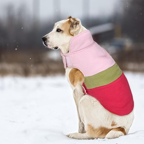 Miniatura 5 de ASENKU - Abrigo de invierno para perros, diseño a cuadros reversible, impermeable, para climas fríos, para perros pequeños, medianos y grandes