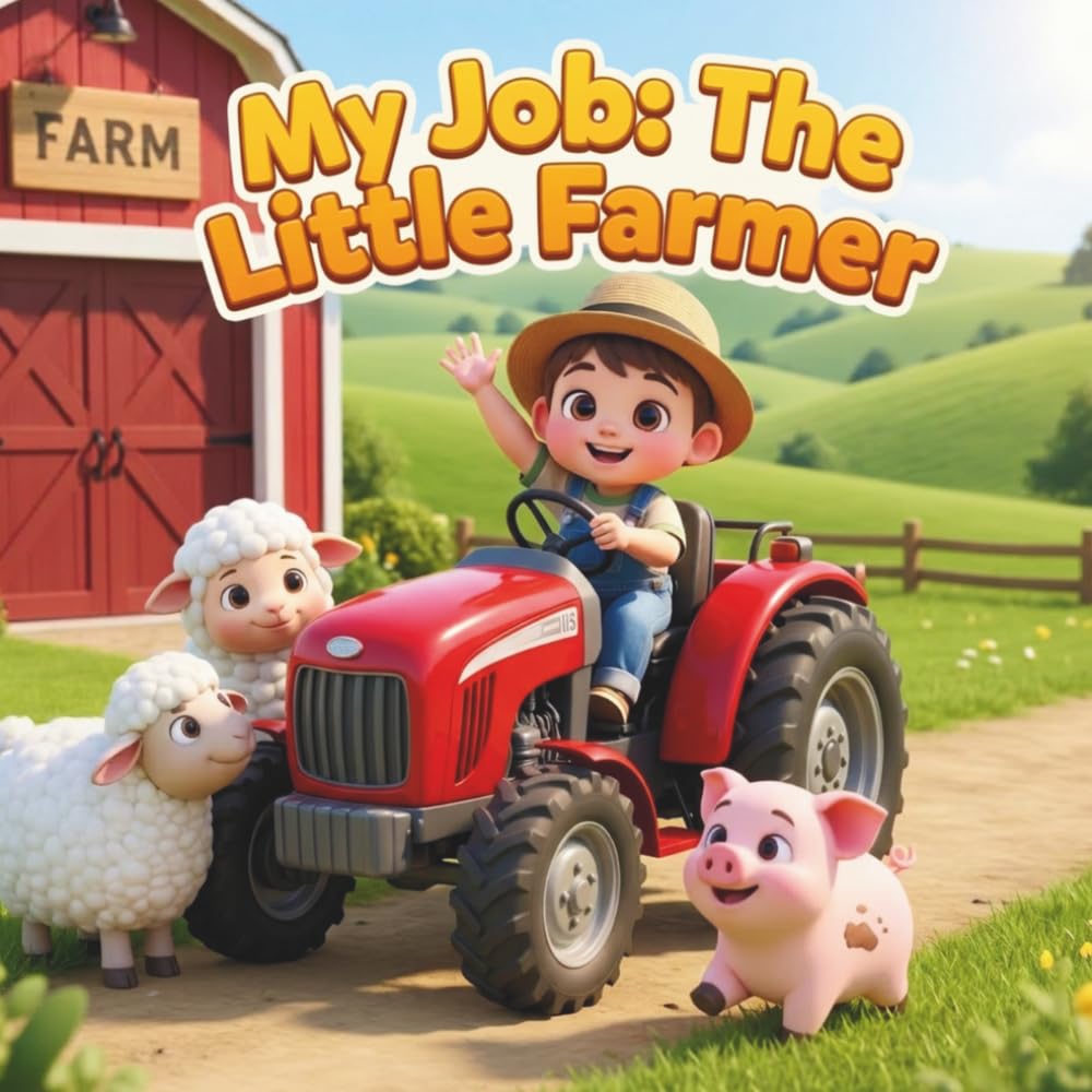 My Job The Little Farmer: Grab your crayons and get ready for a fun day at the farm!