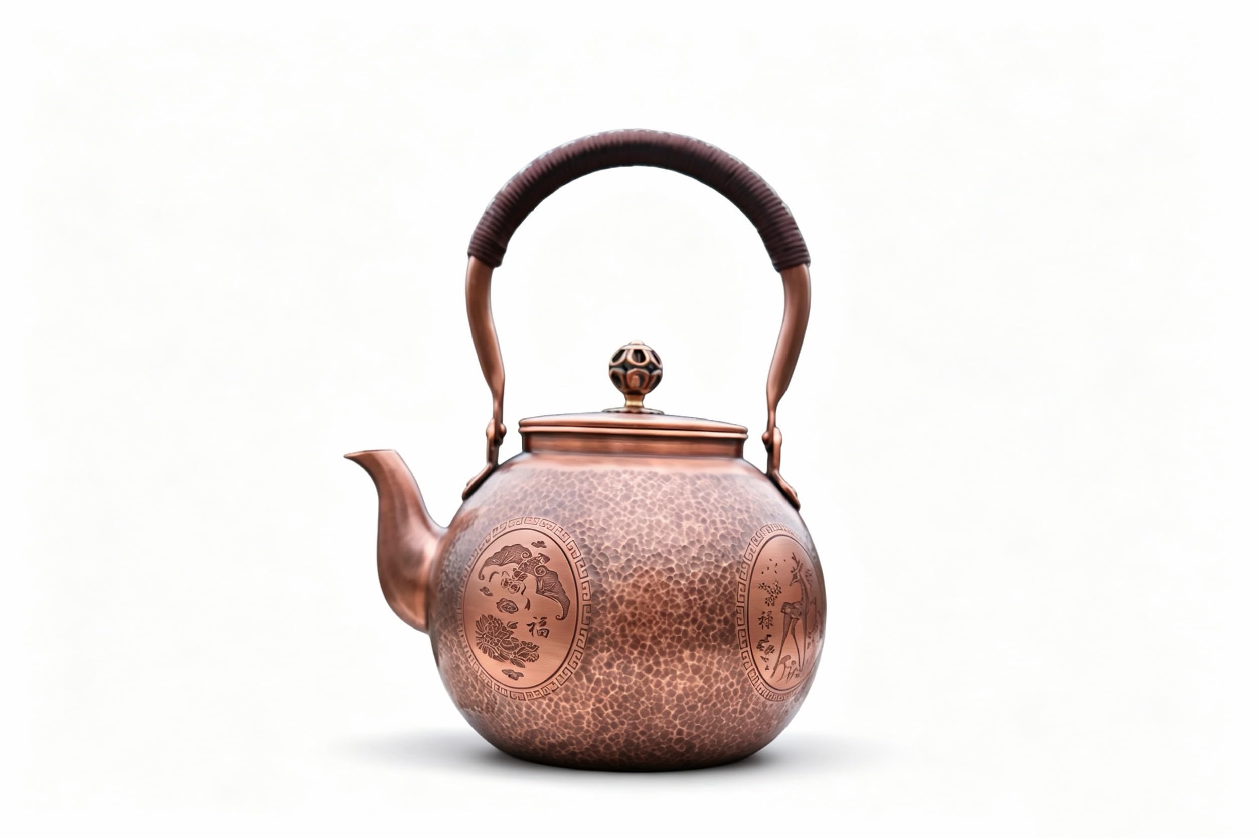 Kuiwisen Handmade Round Copper Kettle