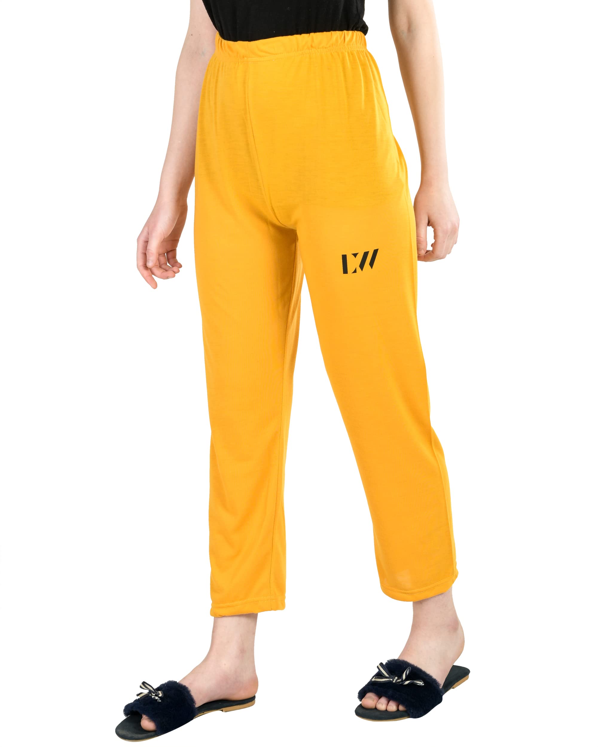 Womens Track Pant Lower Cotton Solid Pyjama/Lounge Wear –Supersoft Cotton Night Wear/Gymwear/Yoga Pants for Women Sizes XS to 6XL-image-13