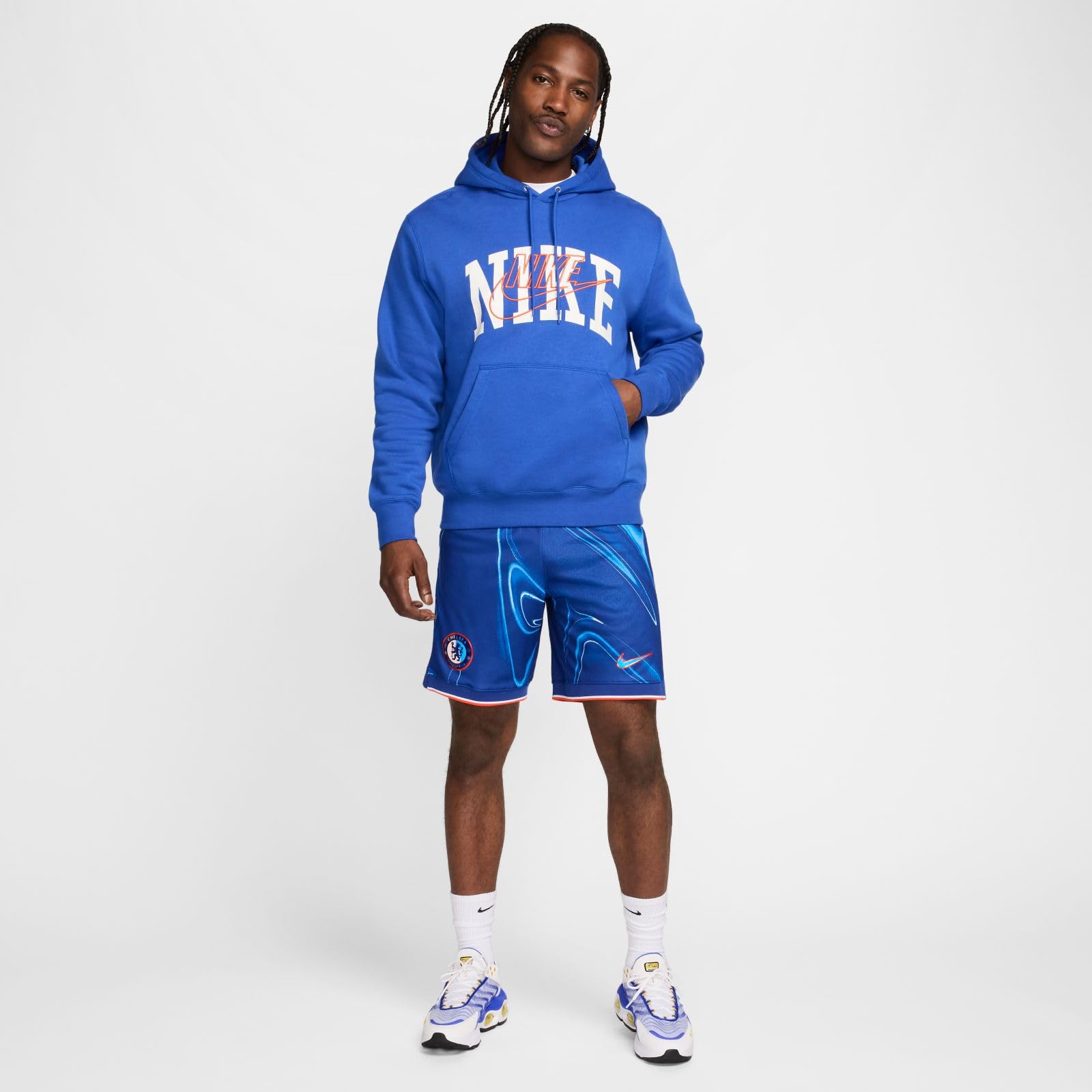 NIKE Chelsea Herren Dri-fit Short Stadium Home Pantalones Cortos para Hombre