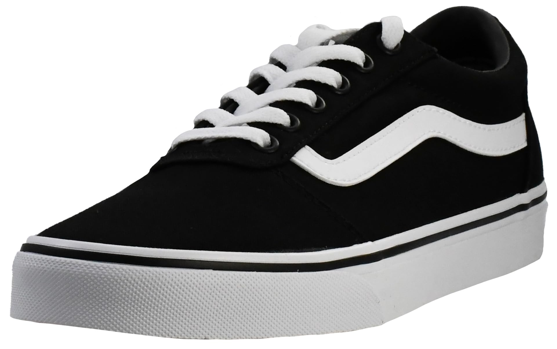 Women's Ward Canvas Sneaker, Canvas Black/White, 9