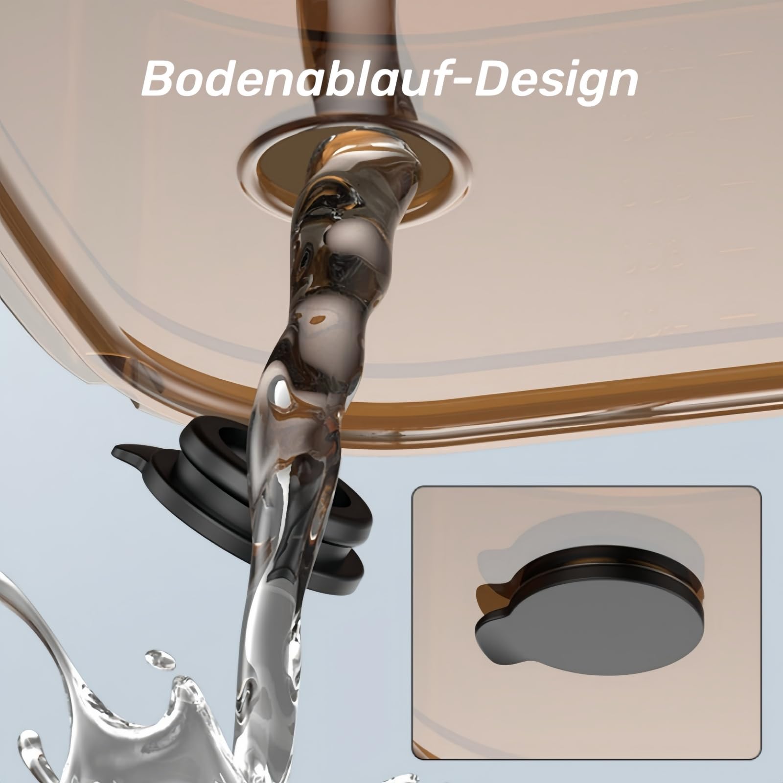 2500W Hand-Dampfreiniger mit 15s Schnellaufheizung & 6 Stufen, tragbarer Hochdruck-Dampfreiniger für Böden & Küche, Multi-Oberflächen-Dampfgerät (black)