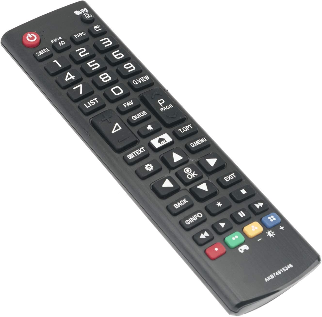 VINABTY AKB74915346 Remote Control Replacement fit for LG TV 22MT41DF-PZ 20MT48 27MT58DF 28MT41 28MT41DF-PZ 24MT41DF 24MT48 20MT48DF 24MT41 29MT48 29MT48DF - Image 4