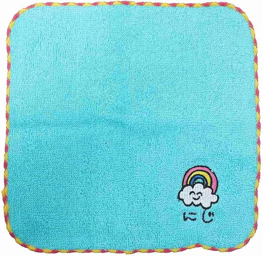 Amazon｜おえかきシリーズ[ミニタオル]ワンポイント 刺繍 ハンカチ
