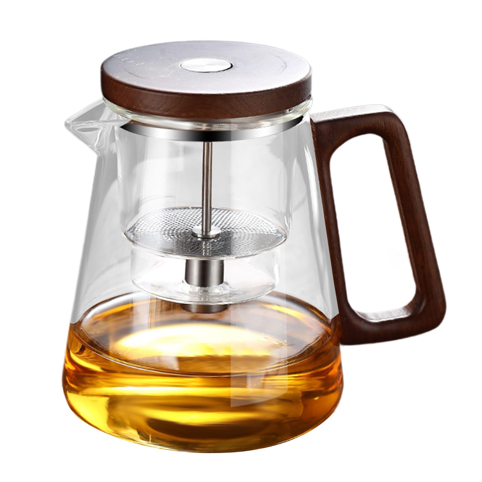 Théière avec infuseur anti-brûlure et verseur anti-goutte pour eau bouillante