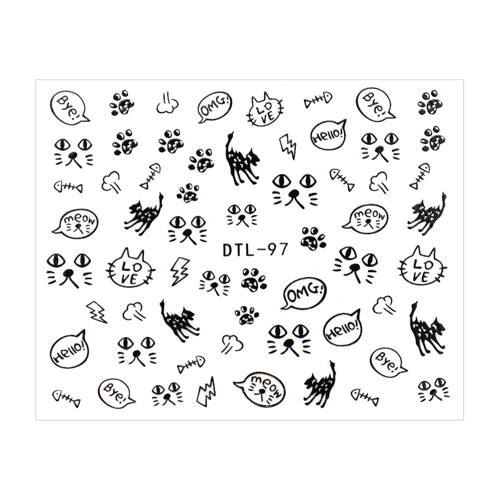 Amazon | irogel (イロジェル) ネイルシール ポップ キャット シール 