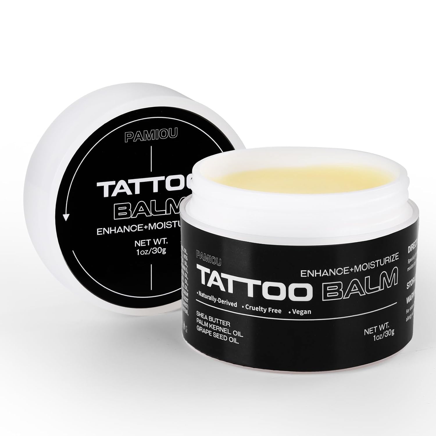 Tattoo Aftercare 1oz Tattoo Balm, Tattooed skin moisturize & Color Enhance, Tattoo Cream Butter For New & Older Tattoos, Naturally-Derived Ingredients Tattoo Aftercare 1oz Tattoo Balm, Tattooed skin moisturize & Color Enhance, Tattoo Cream Butter For New & Older Tattoos, Naturally-Derived Ingredients