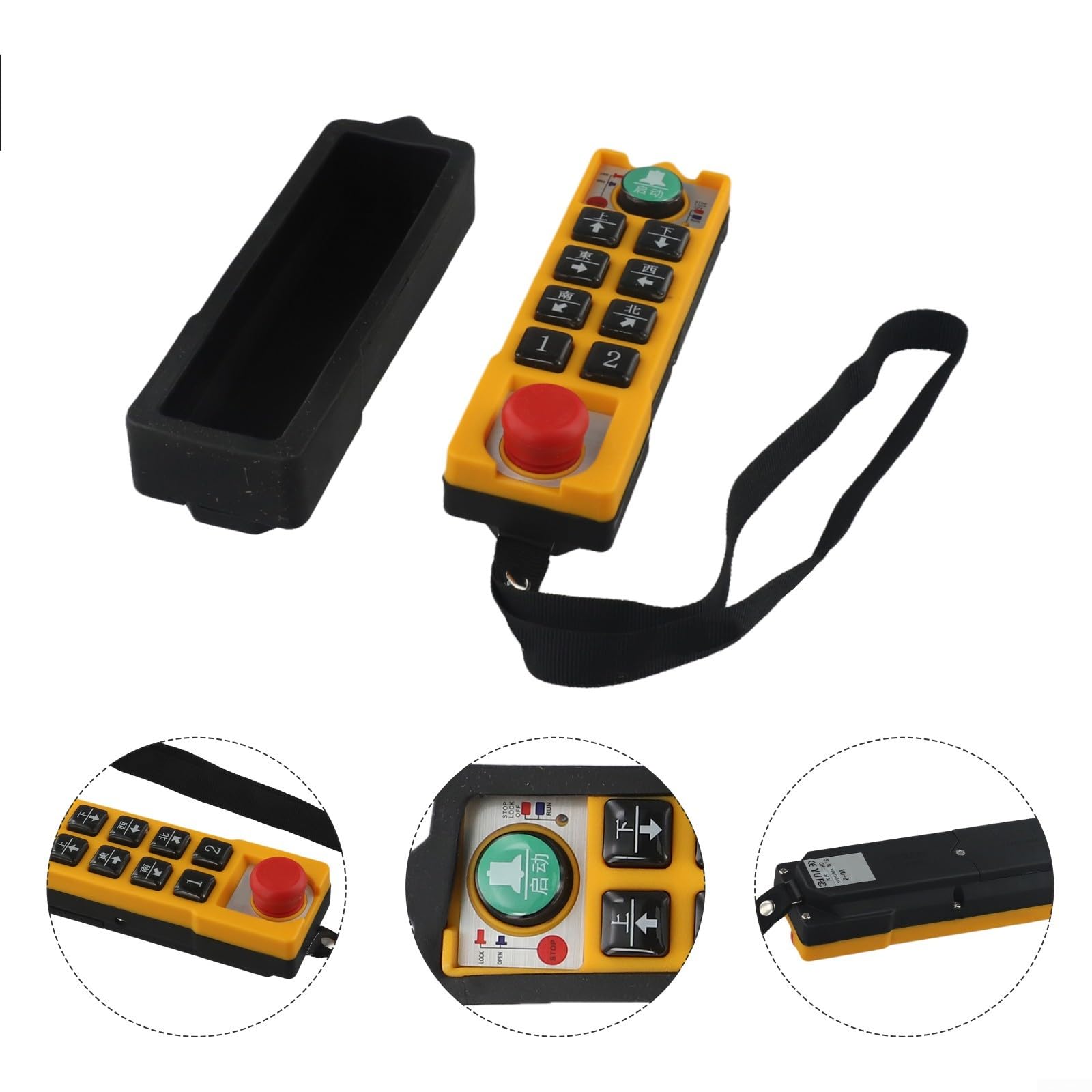 Mando Industrial YU-8+ para con Parada Mando Industrial YU-8+(AC380V)