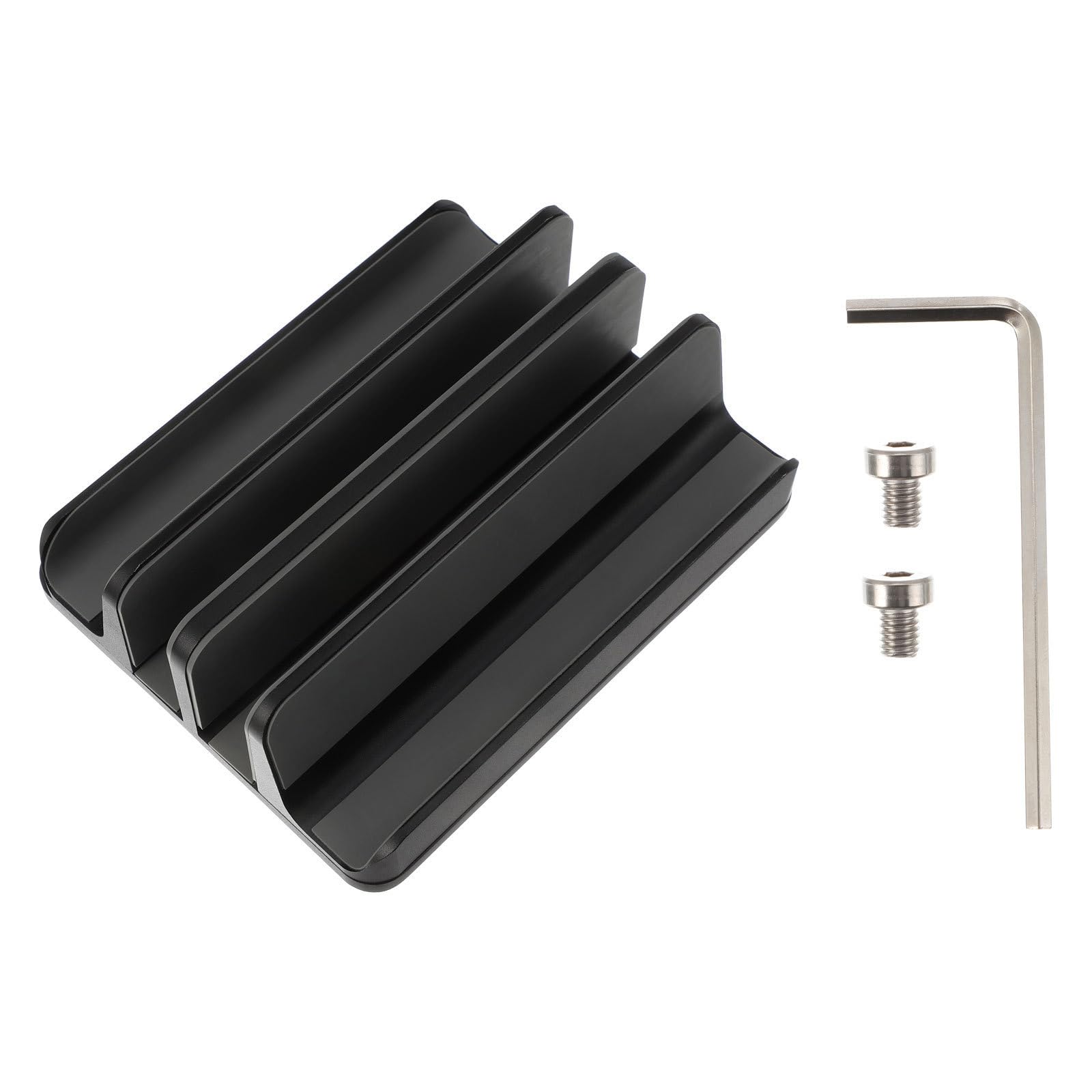 MAGICLULU Lega di Alluminio Supporto Verticale per Laptop, Nero, Leggero