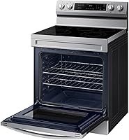 Vista 6 de Samsung NE63A6311SS 6.3 pies cúbicos Independiente Cocina Eléctrica Independiente