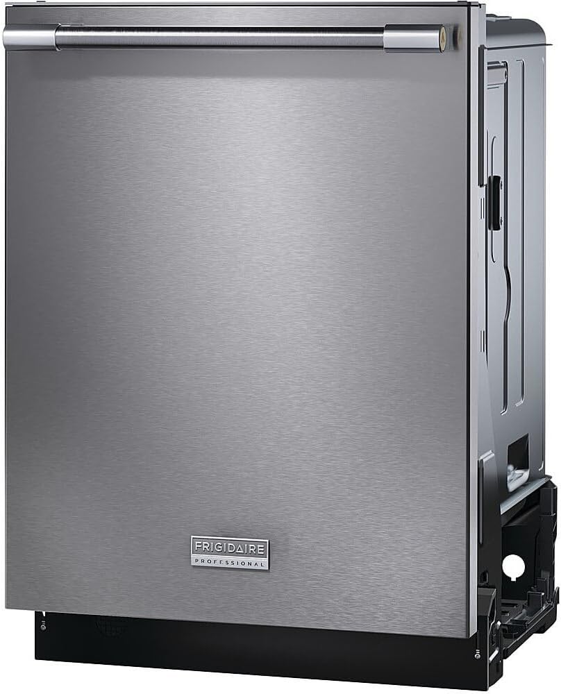 Frigidaire Professional 24 in. Top Control Built-in Tall Tub Dishwasher in Stainless Steel 47dBA with CleanBoost Technology