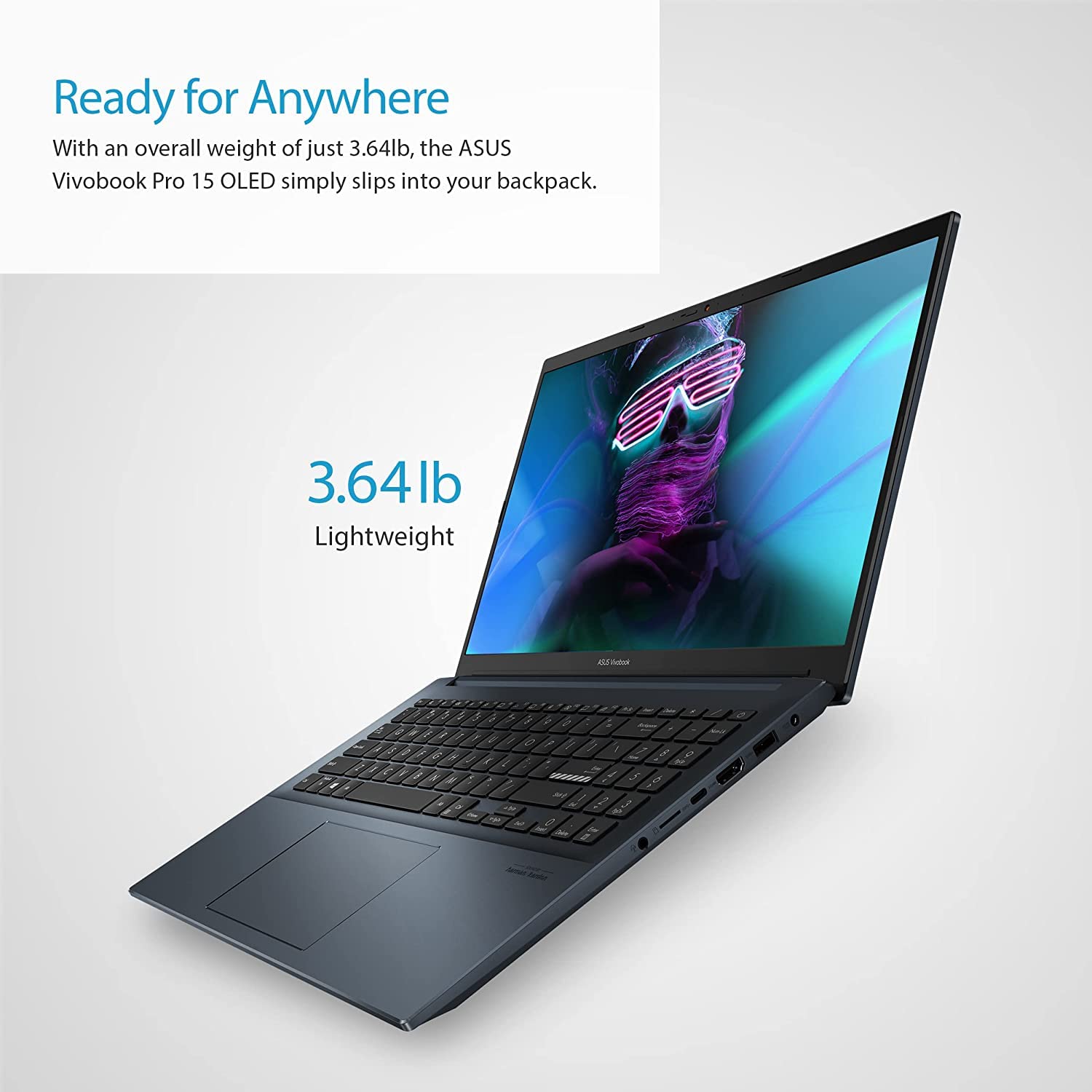 ASUS Vivobook Pro 15.6インチ Ryzen7 5800H Amazon.com: ASUS VivoBook Pro 15 OLED Ultra Slim Laptop, pantalla